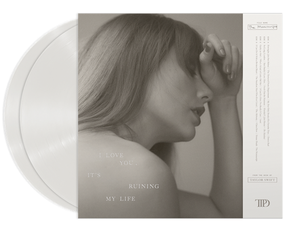 TAYLOR SWIFT - THE TORTURED POETS DEPARTMENT (GHOSTED WHITE VINYL)